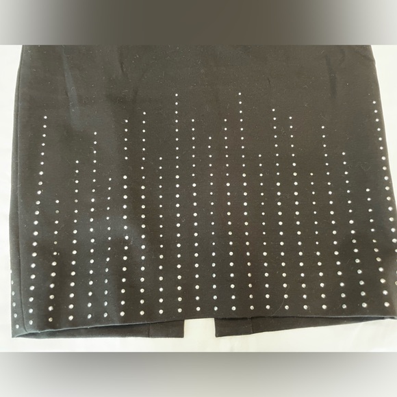 White House Black Market Officecore Career Chic Business Black Skirt Studded - Picture 5 of 9